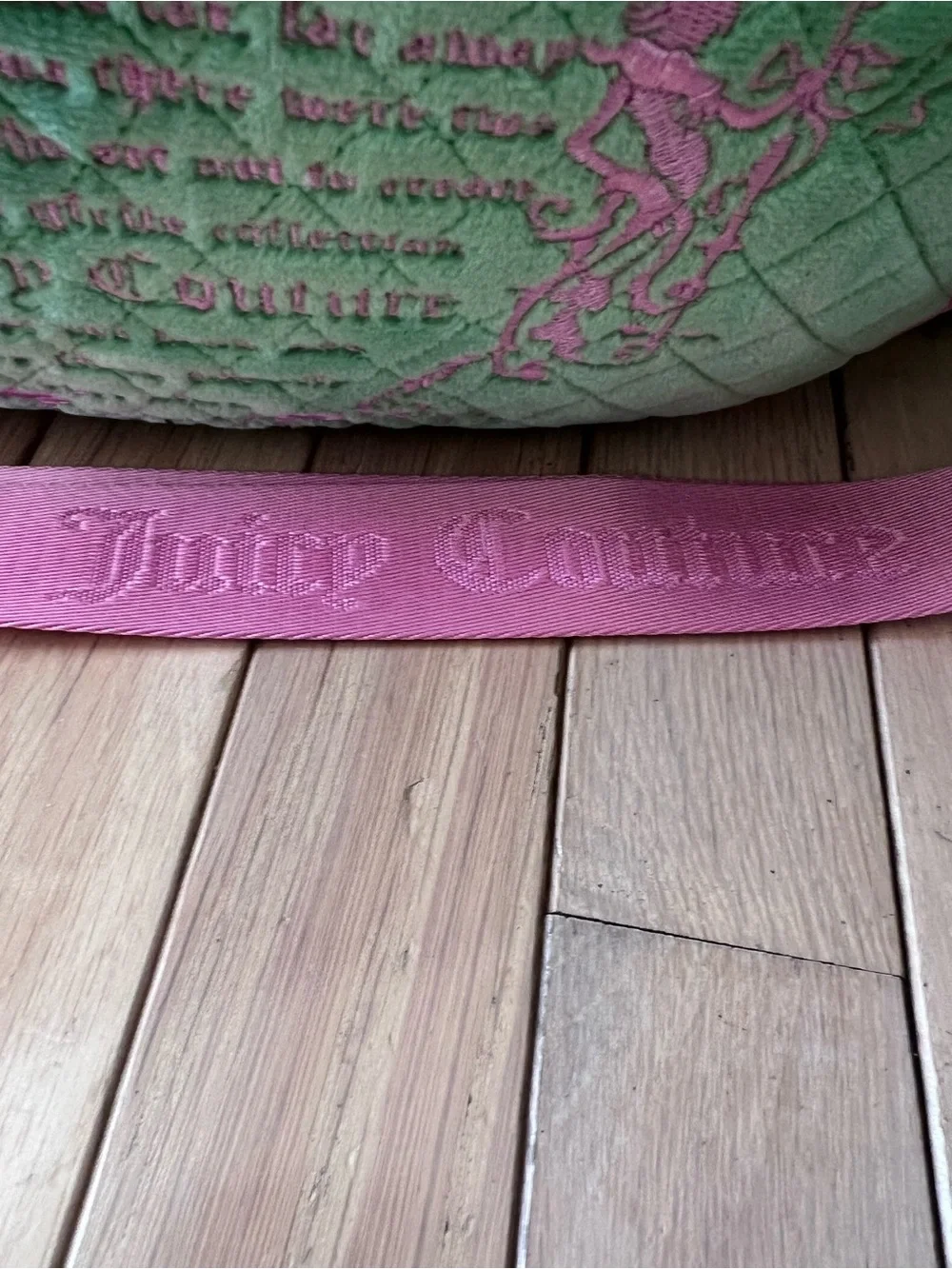 Juicy Couture Tale Weekender Tote Bag - Retro Green NWT